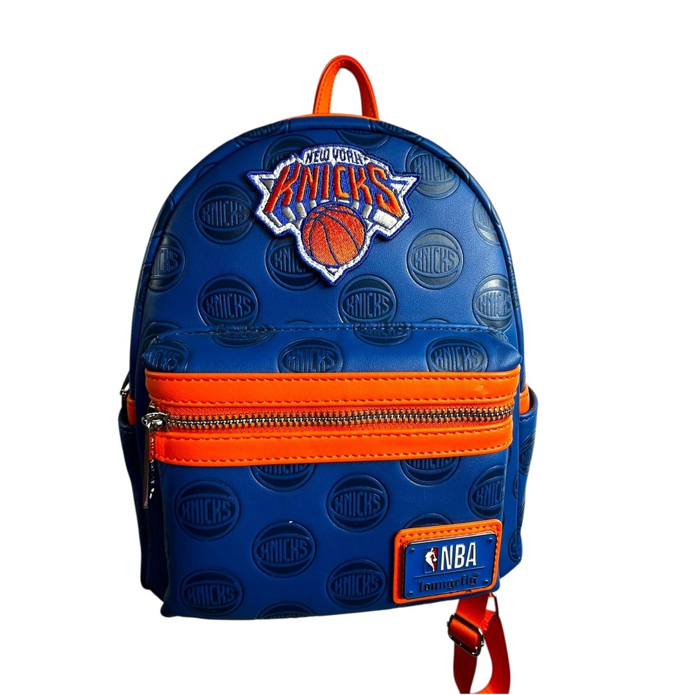 Loungefly NBA New York Knicks Mini Backpack Embossed Logo NWT